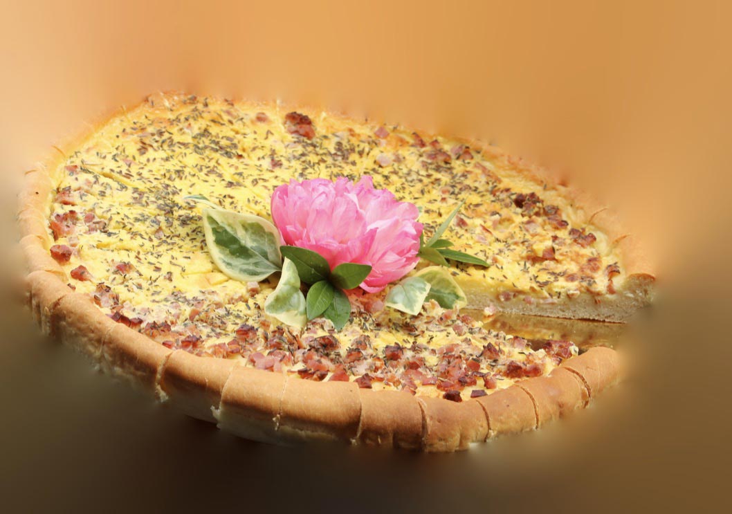 Gâteaux au Lard -Jambon chez Roger et Andrea Molondin